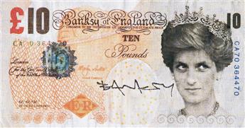 BANKSY 10 Pound Bank Note.